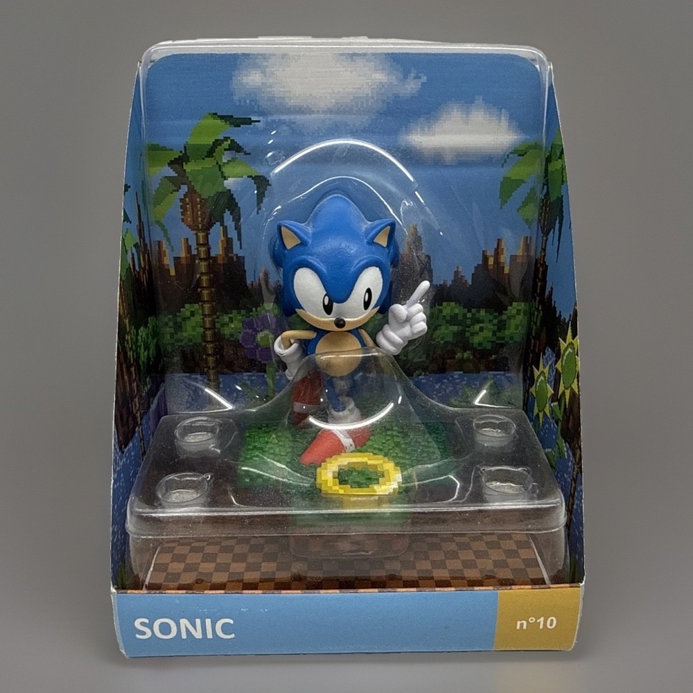 Sonic The Hedgehog Totaku Figure No 10 SEGA ThinkGeek 1st Edition New No Package